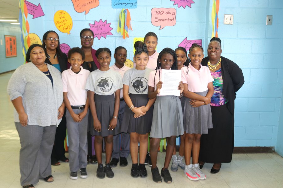 Alfredo Andrews Elementary 6th Graders Win 'Sarah and Addie